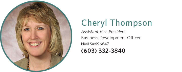 Cheryl Thompson AVP Business Development Officer 603-332-3840