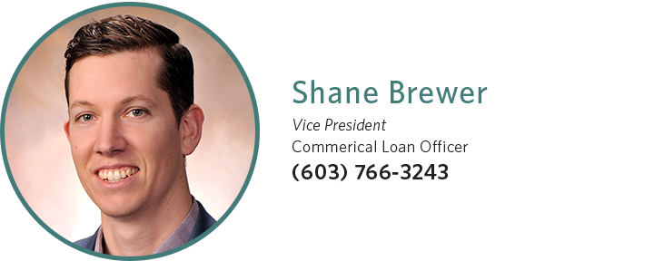 Shane Brewer VP Commercial Loan Officer 603-766-3243